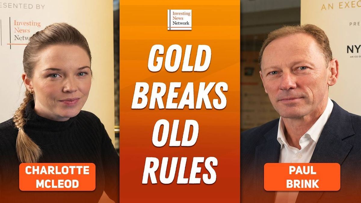 Gold at Key Inflection Point, Price Run in Early Days | Franco-Nevada's Paul Brink