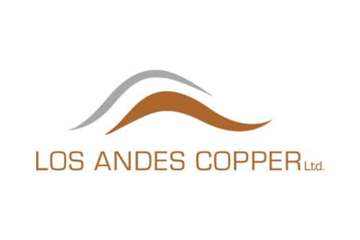 Los Andes Copper Announces Signing of Royalty Agreement with Ecora Resources PLC for US$20,000,000