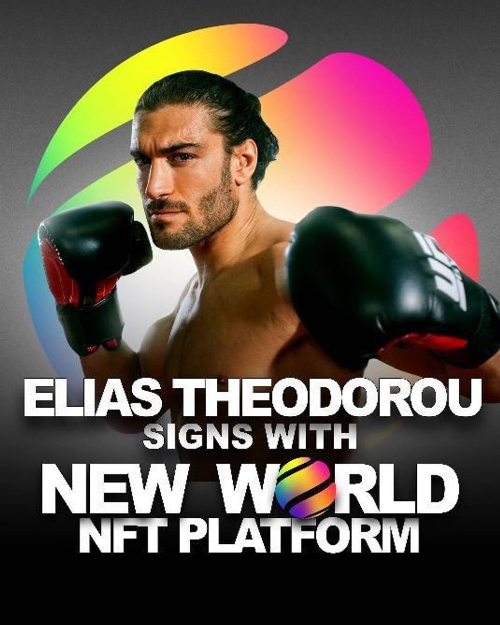 New World Inc. to Sell Elias Theodorou NFT as Part of MMA Event