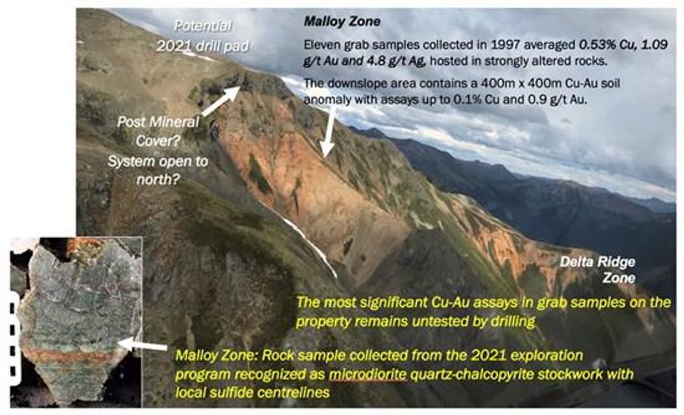 Sanatana Commences Exploration at its Newly Optioned Oweegee Dome Porphyry Copper-Gold Project in British Columbia's Golden Triangle