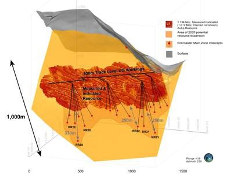 Rokmaster Increases Underground Drill Program To 10,000 M And Accelerates Warrants Expiry Date