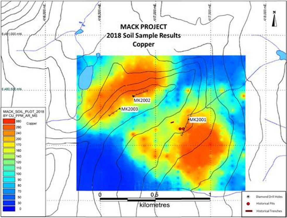 Carlyle Reports Drill Results at the Mack Project, B.C., Debt Settlement & Property Transfers