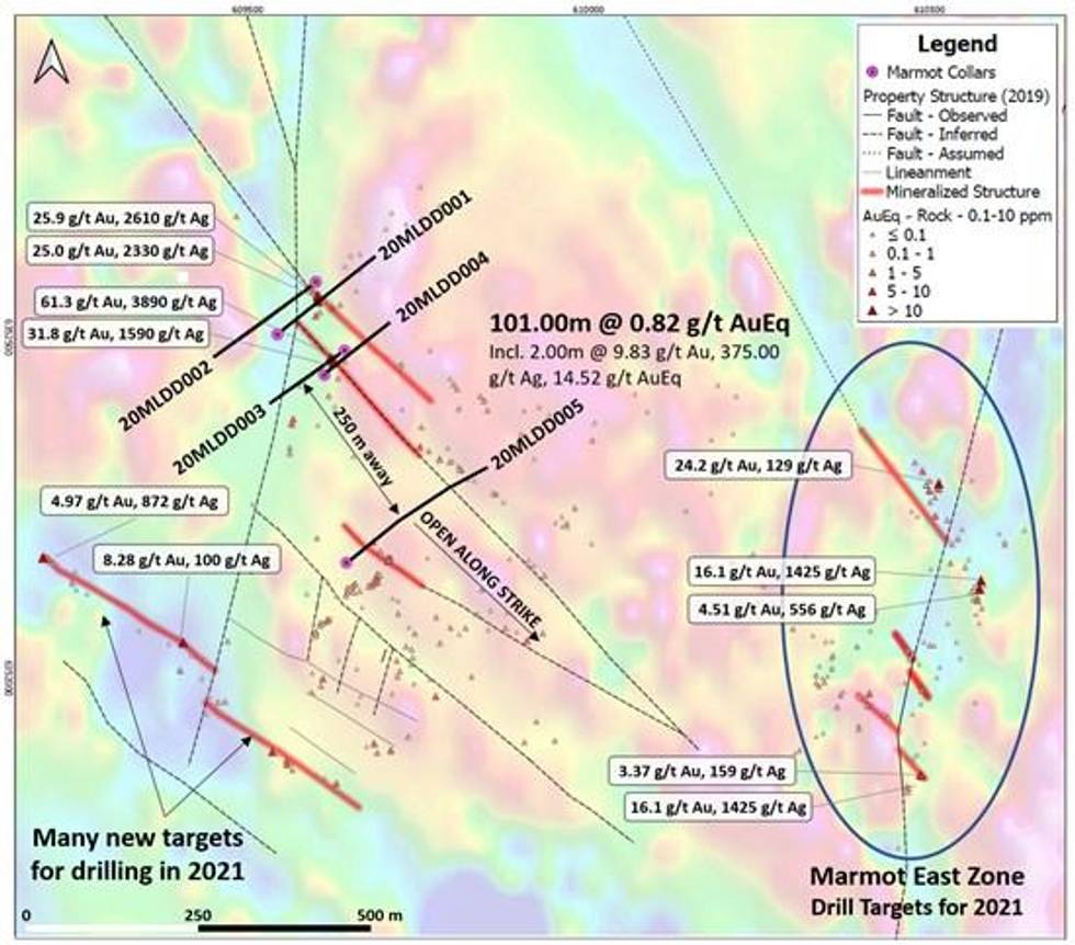 Benchmark Drills New Discovery Yielding 101 Metres of 0.82 g/t Gold Equivalent, Including 2 Metres of 14.52 g/t Gold Equivalent
