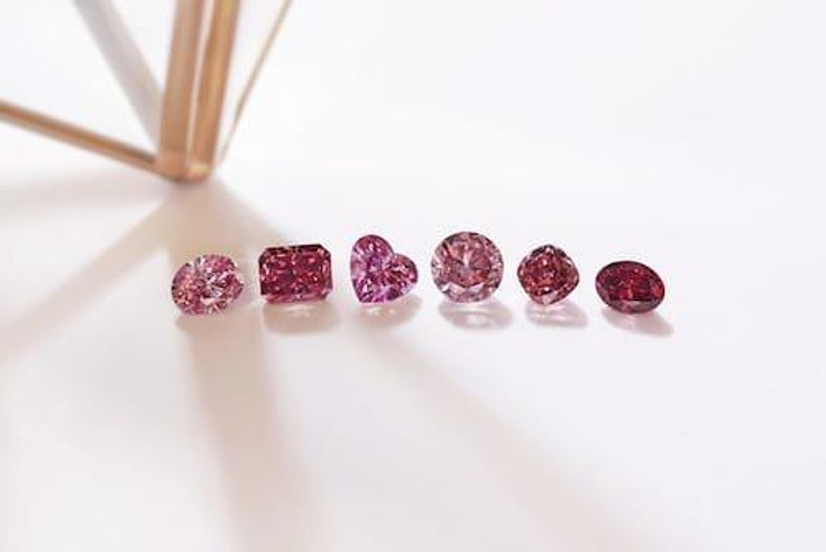 Rio Tinto Unveils Rare Tender of Red and Pink Diamonds
