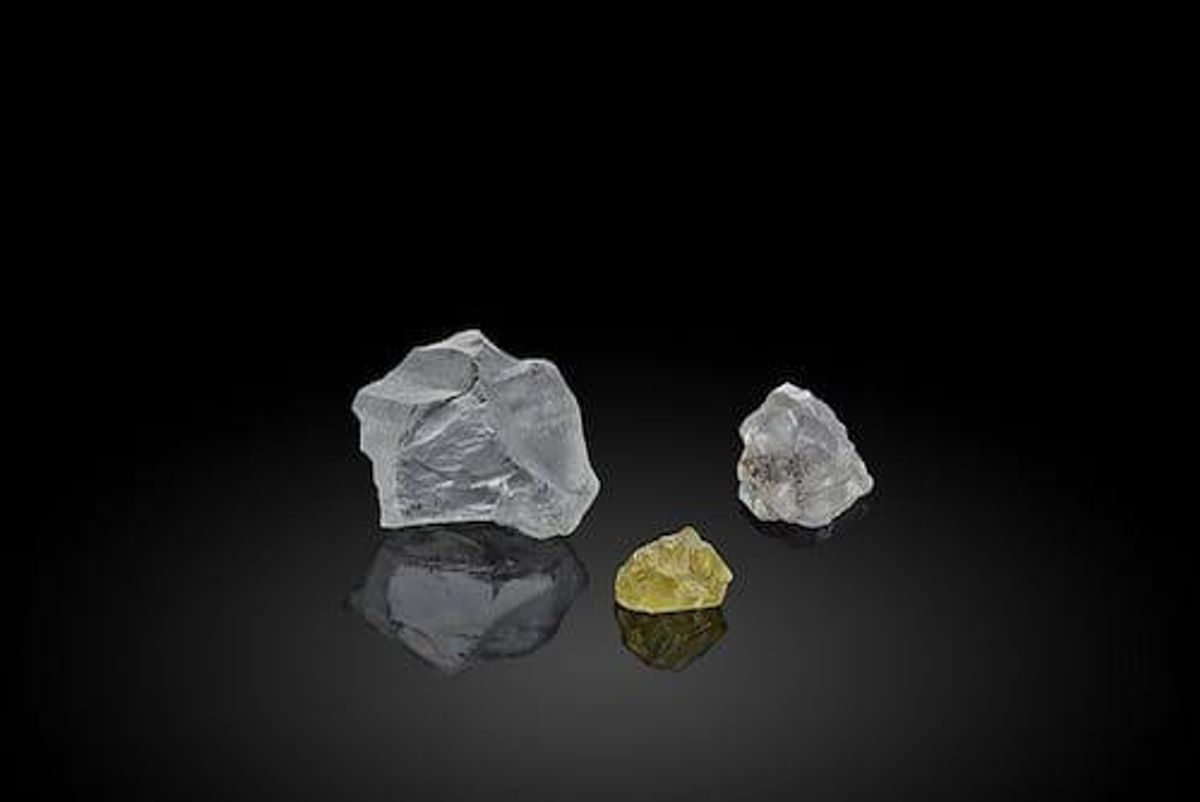 Rio Reveals Rare Diavik “Stars of the Arctic” Diamonds
