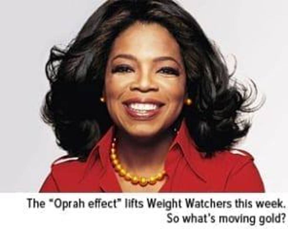 The 'Oprah Effect' and Gold