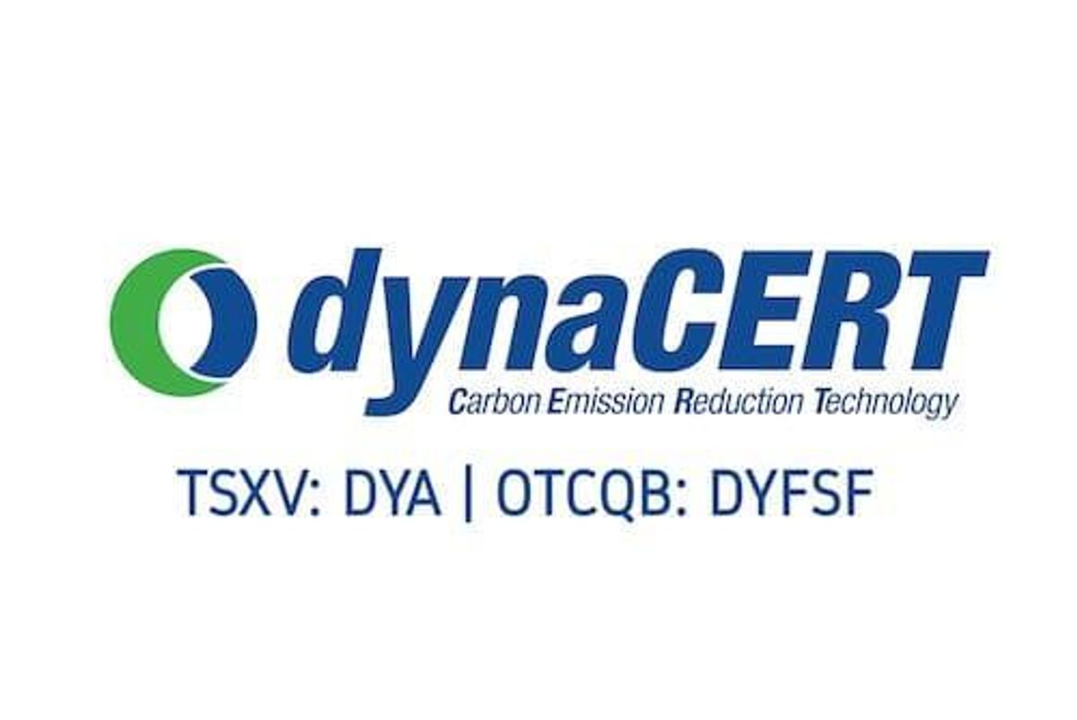 dynaCERT's Pilot Programme Leads to Purchase of Additional HydraGEN Units for Fleet Vehicles of Alectra Utilities