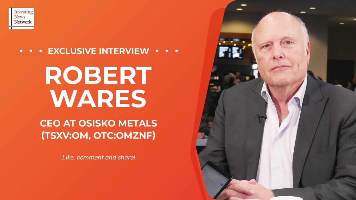 Osisko Metals CEO Talks Challenges with Net-zero Critical Metals Supply