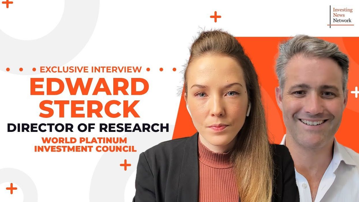Edward Sterck: Platinum Facing Record Deficit, What's Holding Back the Price?