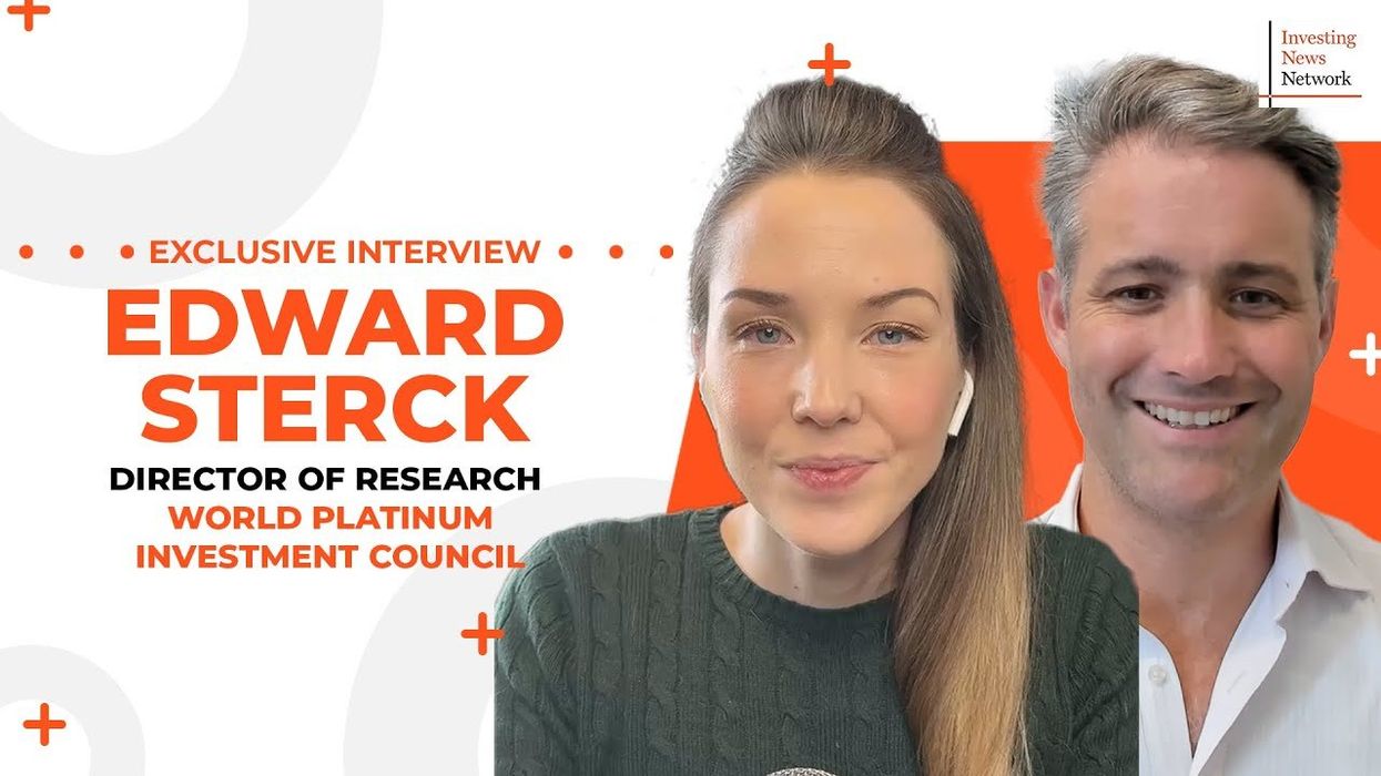 Edward Sterck: Platinum on Track for Record Deficit, Price Catalysts Building
