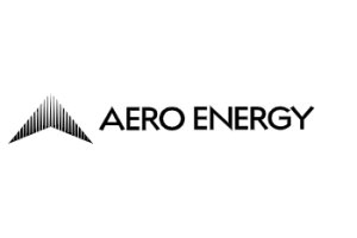 Aero Energy Announces Effective Date of Share Consolidation