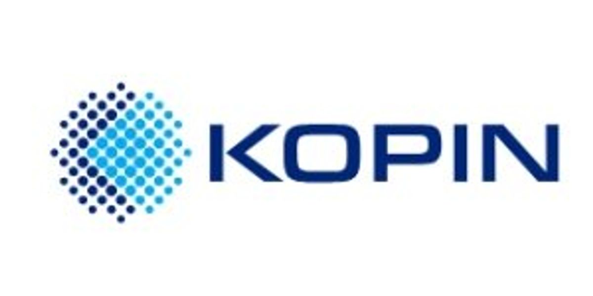 Kopin Announces Breakthrough MicroLED-Based Optical Interconnect ...