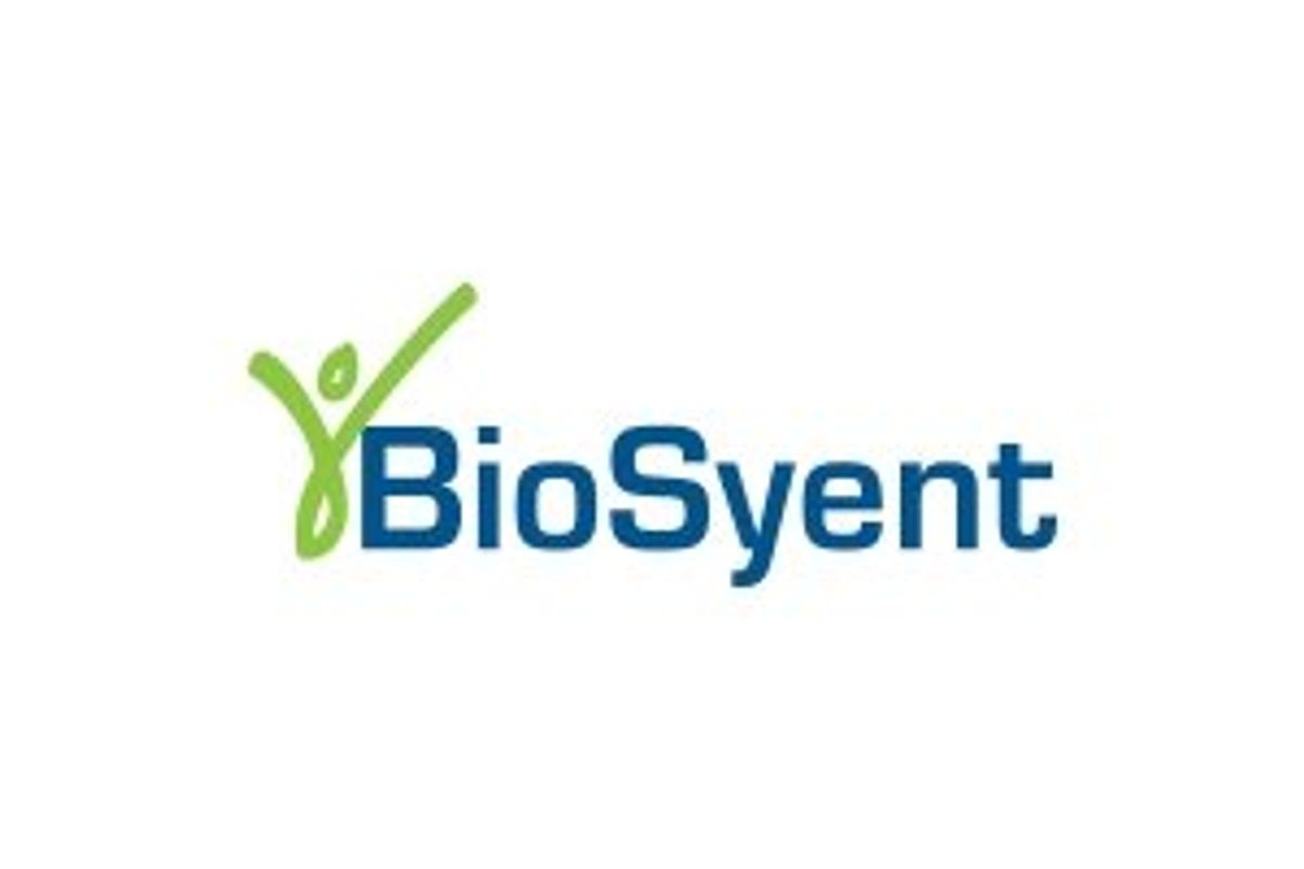 BioSyent Announces Renewal of Normal Course Issuer Bid