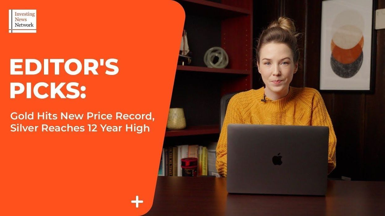 Top Stories This Week: Gold Hits New Price Record, Silver Catching Up at 12 Year High