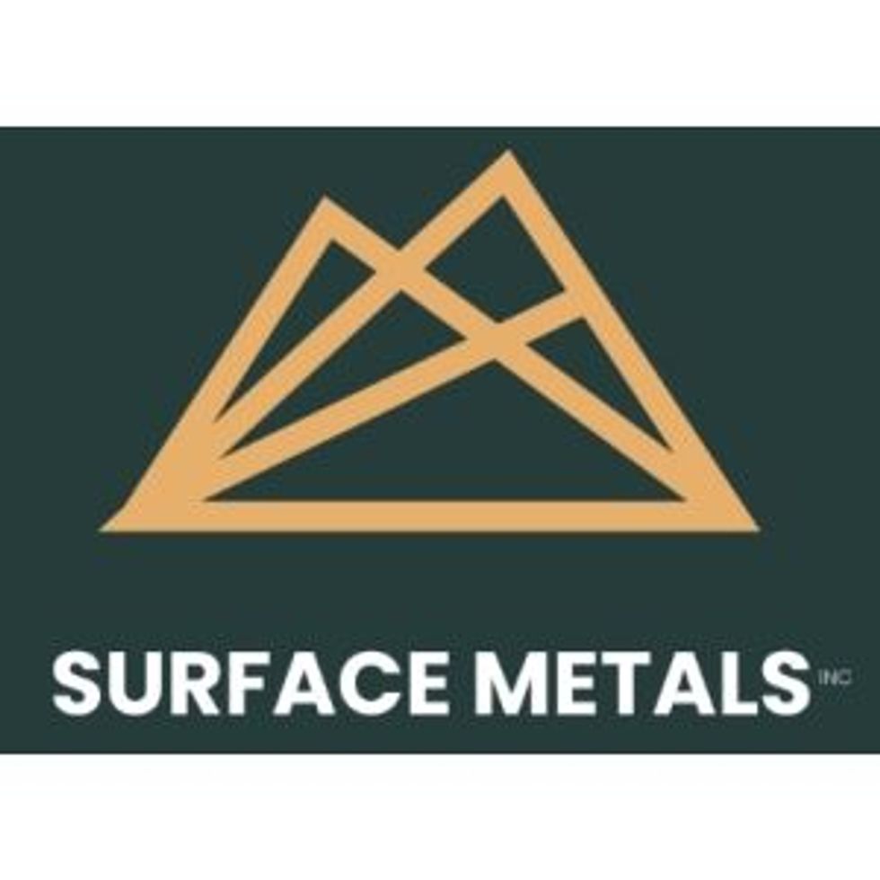 Surface Metals to Present at Fast Markets Lithium Supply and Battery Raw Materials Conference