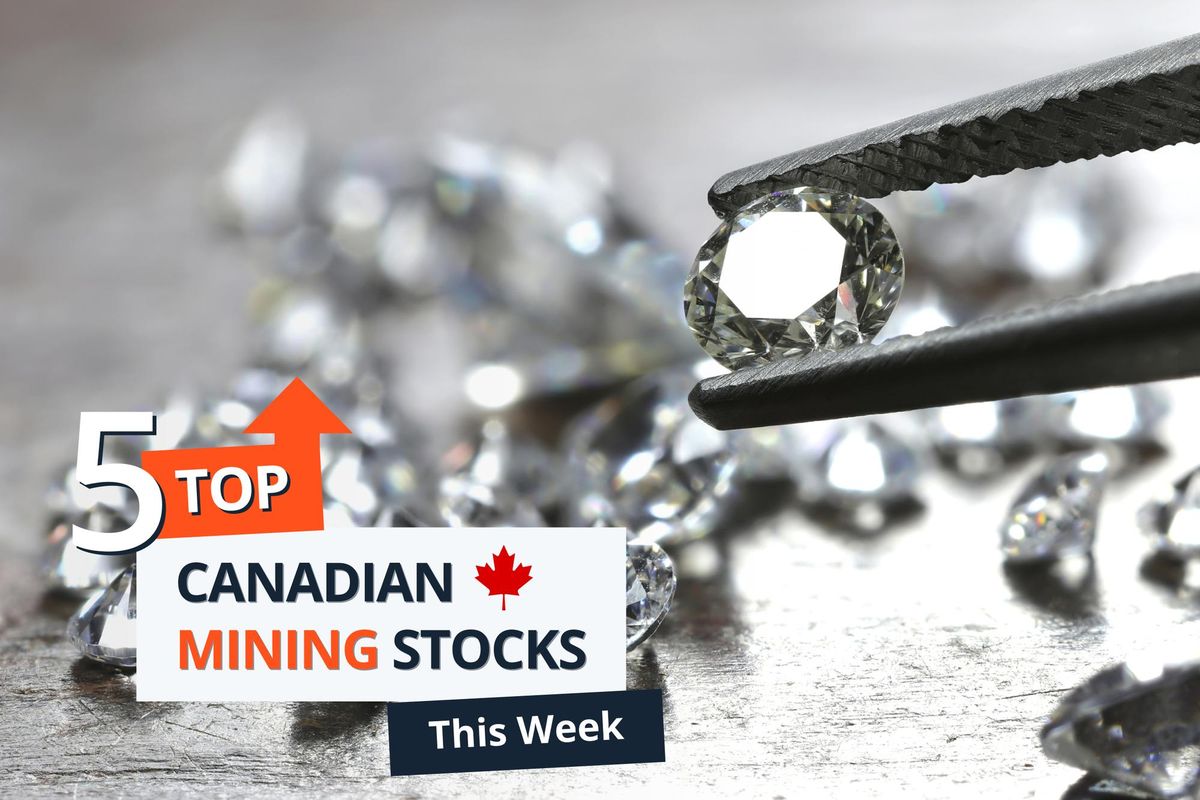 Top 5 Canadian Mining Stocks This Week: Mountain Province Diamonds Shines with 114 percent Gain