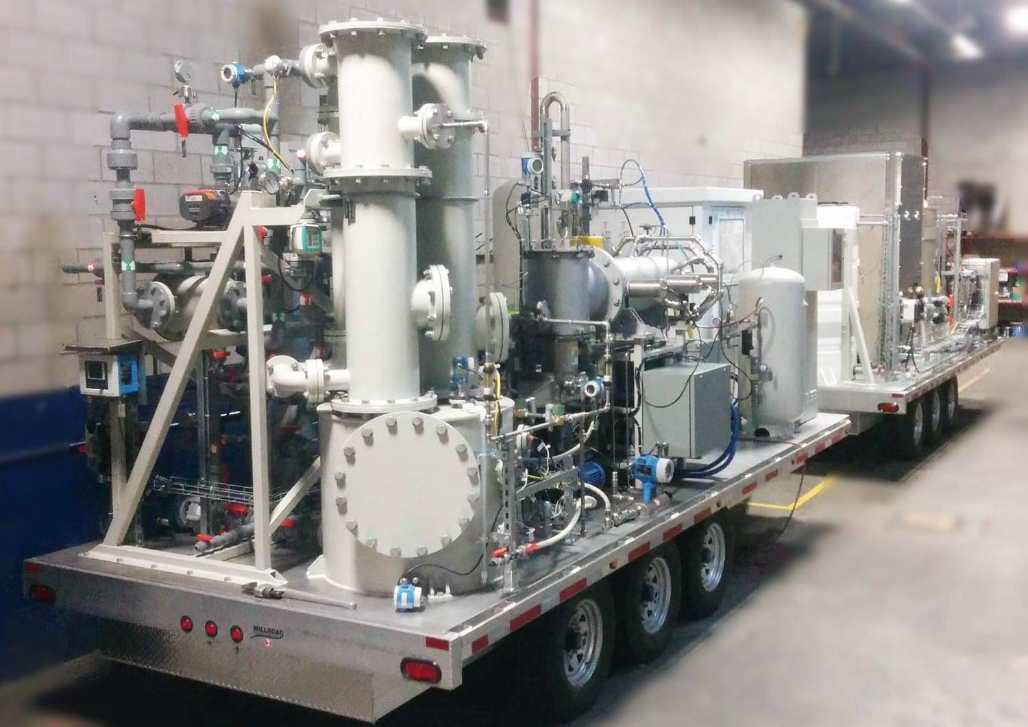 Mobile version of PyroGenesis' PACWADS system for use in destroying chemical weapons