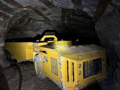Figure 2: Haul truck in the Tony M Mine (CNW Group/IsoEnergy Ltd.)