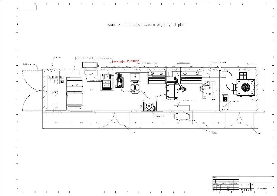 Sample Prep Lab Layout