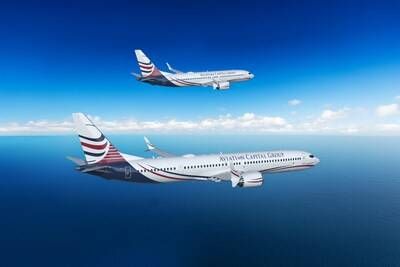 Aviation Capital Group doubles its 737-10 order book with purchase of 25 additional jets as well as additional order for 25 737-8s.