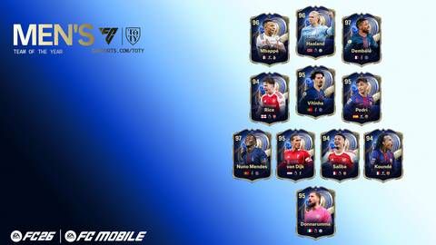 EA SPORTS FC MEN'S TEAM OF THE YEAR XI