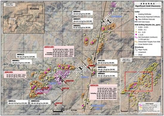 Cannot view this image? Visit: https://images.newsfilecorp.com/files/8361/282663_figure_3_aburna_gold_discovery_pressrelease2026_550.jpg