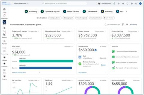 Intuit Enterprise Suite Construction Edition