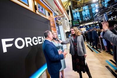Forgent's leadership interviewed at the NYSE.