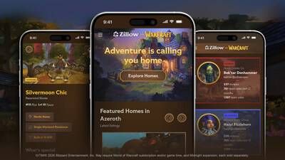 The Zillow for Warcraft experience brings Zillow's familiar home exploration into a fantasy setting.