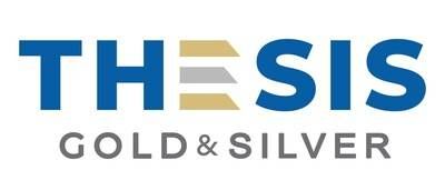 Thesis Gold & Silver Logo (CNW Group/Thesis Gold Inc.)