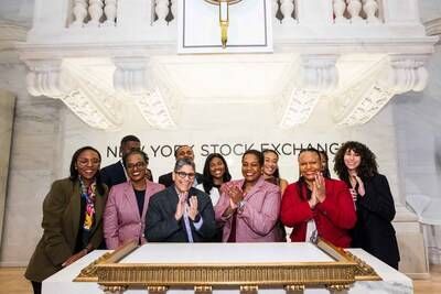 BlackRock rang bell to honor Black History Month