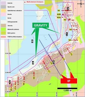 Figure 3: Planned 2026 Luanga Geophysical Program. (CNW Group/Bravo Mining Corp.) Figure 3: Planned 2026 Luanga Geophysical Program. (CNW Group/Bravo Mining Corp.)