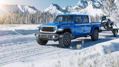 The 2026 Jeep® Gladiator Whitecap, the latest mission in the brand's 