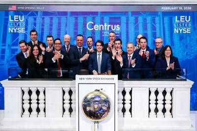 Centrus Energy Rang Thursday's Opening Bell