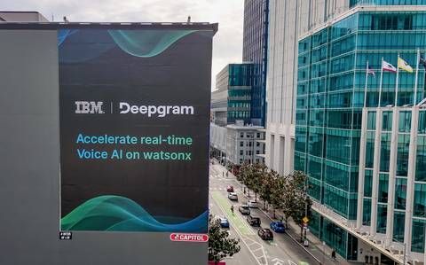 Powered by Deepgram Billboard, San Francisco, CA