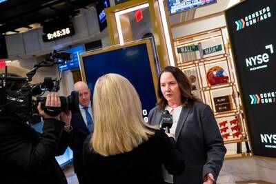 CONEXPO-CON/AGG leaders interviewed at NYSE.