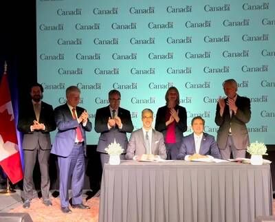 MoU Signature (CNW Group/Rock Tech Lithium Inc.)