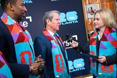 Georgia Gov. Kemp interviewed at NYSE on March 2