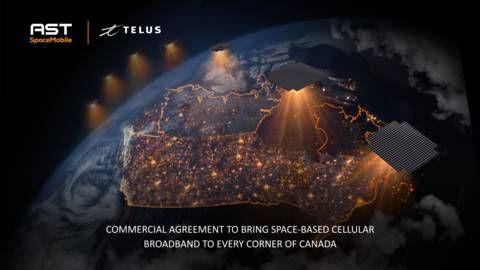 AST SpaceMobile and Telus signed commercial agreement
