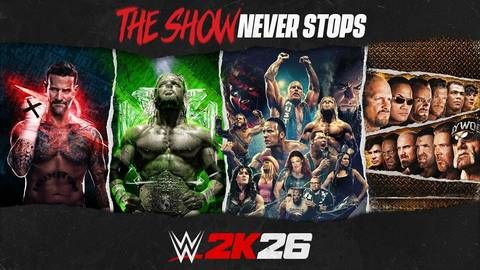 Today, 2K announced King of Kings Edition, Attitude Era Edition, and Monday Night War Edition of WWE® 2K26, the newest installment of the flagship WWE video game franchise developed by Visual Concepts, are available now for PlayStation®5 (PS5®), Xbox Series X|S, Nintendo Switch™ 2, and PC via Steam. The Standard Edition, featuring cover star and current WWE World Heavyweight Champion, CM Punk, will be available on Friday, March 13, 2026.