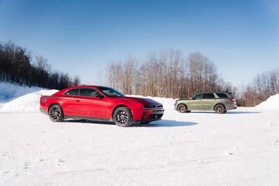 Winter weather may send other performance vehicles scurrying for a long nap in the garage, but the intelligent all-wheel-drive (AWD) systems in 2026 Dodge Charger and Dodge Durango models mean the fun keeps going in snowy, inclement weather conditions.