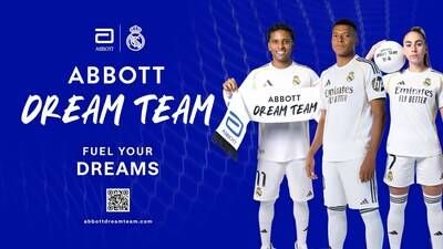 Abbott and Real Madrid launch nationwide effort to build the next ‘Abbott Dream Team'