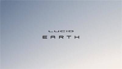 At Lucid Investor Day 2026, the company revealed the names of its first two midsize vehicles, including Lucid Earth.