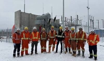 Energization Crew at the McIlvenna Bay Mine Site (CNW Group/Foran Mining Corporation)