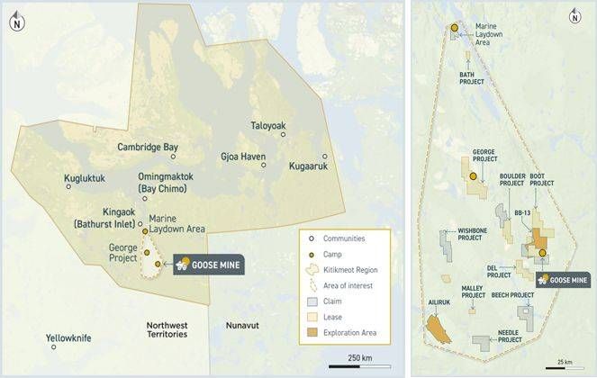 Back River Gold District Properties.