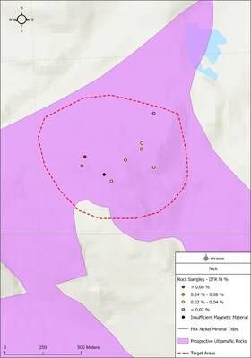Figure 4 – Nick Target area (CNW Group/FPX Nickel Corp.)