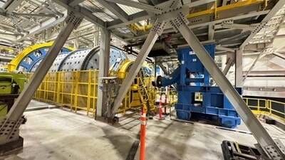 Process Plant Interior (CNW Group/Foran Mining Corporation)