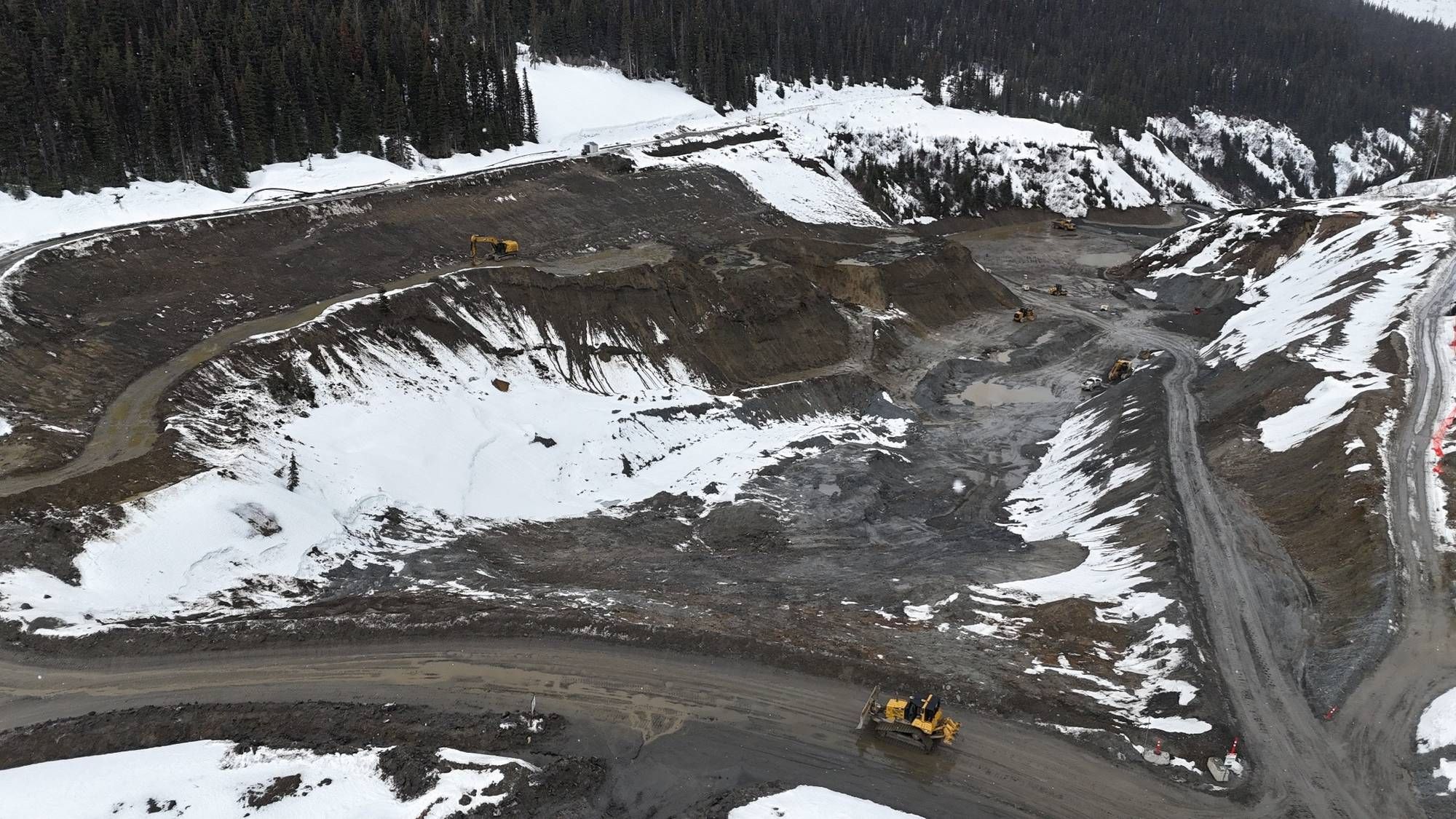 Figure 1: Waste rock storage facility (WRSF) aerial overview