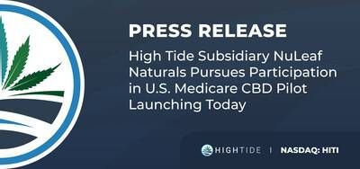 High Tide Inc., April 1, 2026 (CNW Group/High Tide Inc.)