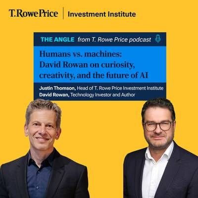 David Rowan, Technology Investor & Author and Justin Thomson, Head of T. Rowe Price Investment Institute
